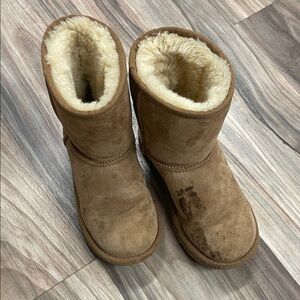 UGG Kids Boots in Tan and Cream
